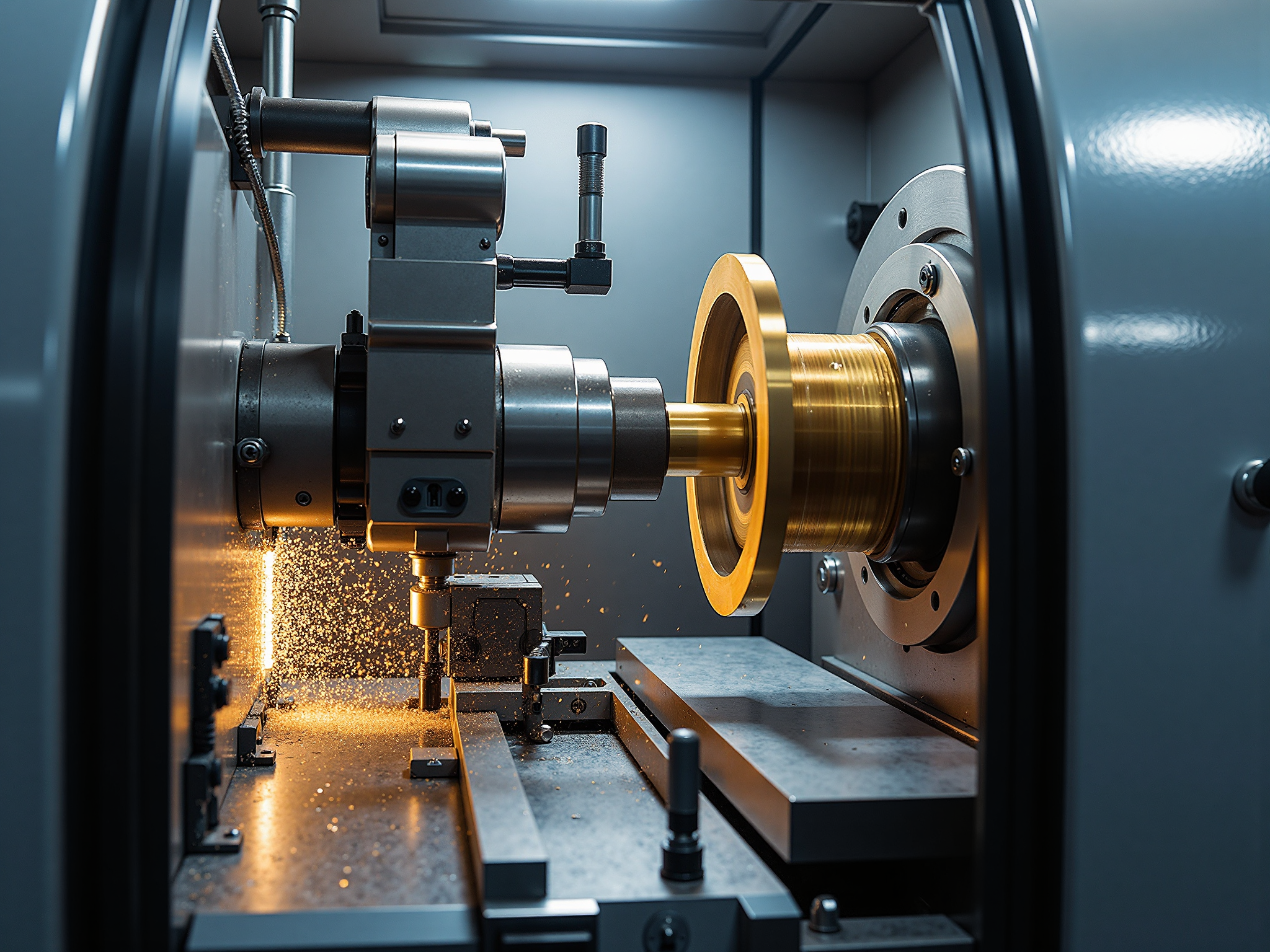 XK7132 CNC milling machine working area