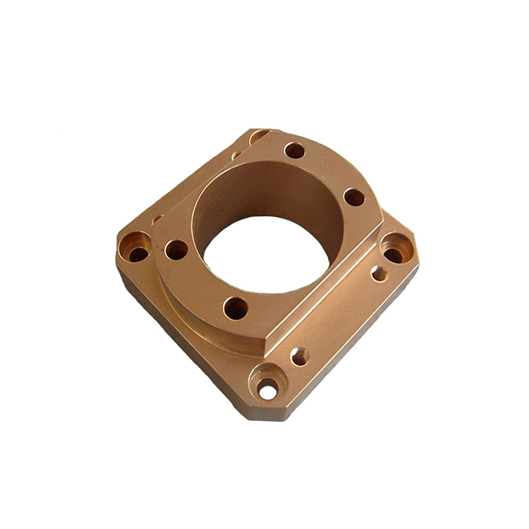 Finished copper and brass machined parts