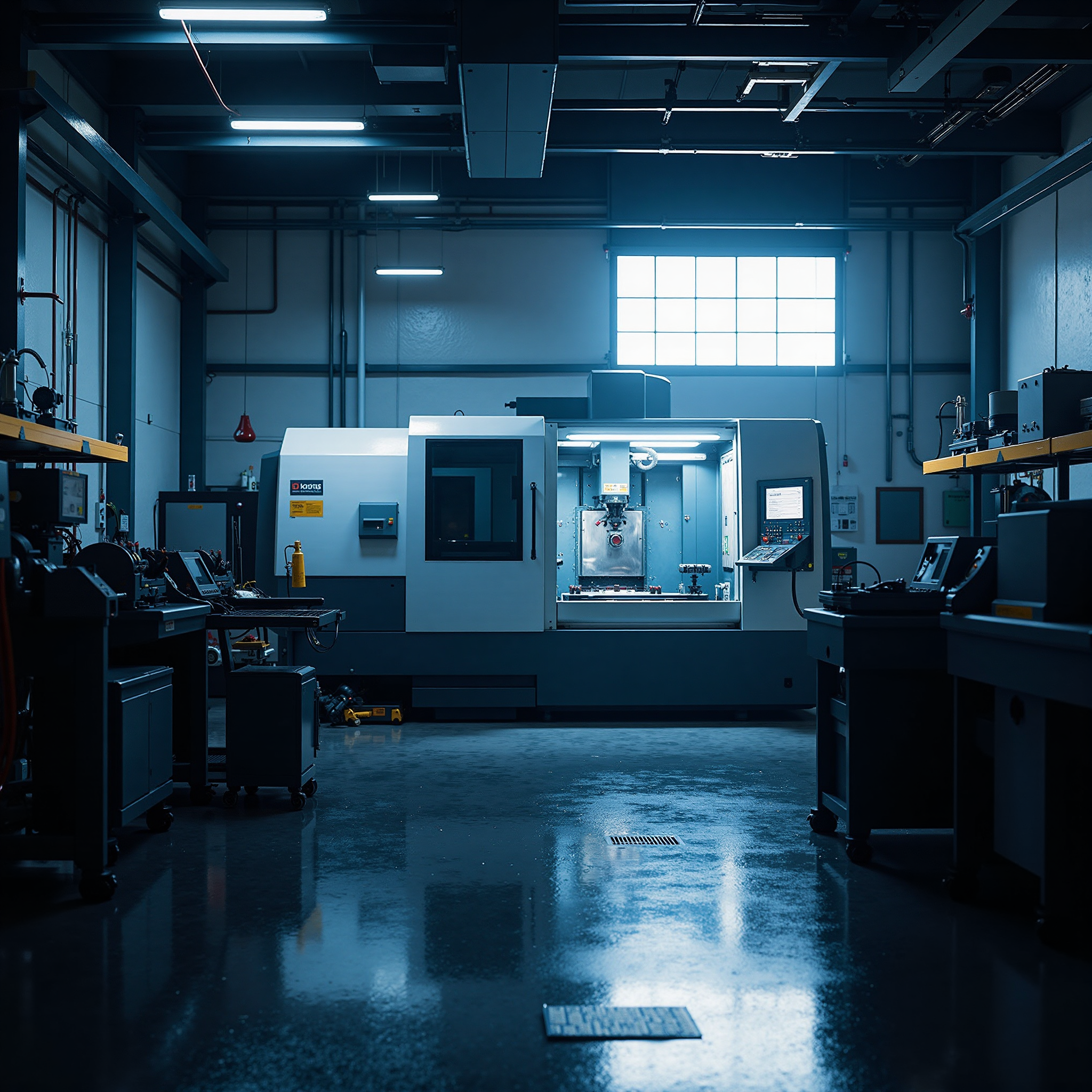 CK6140 CNC Lathe machining illustration
