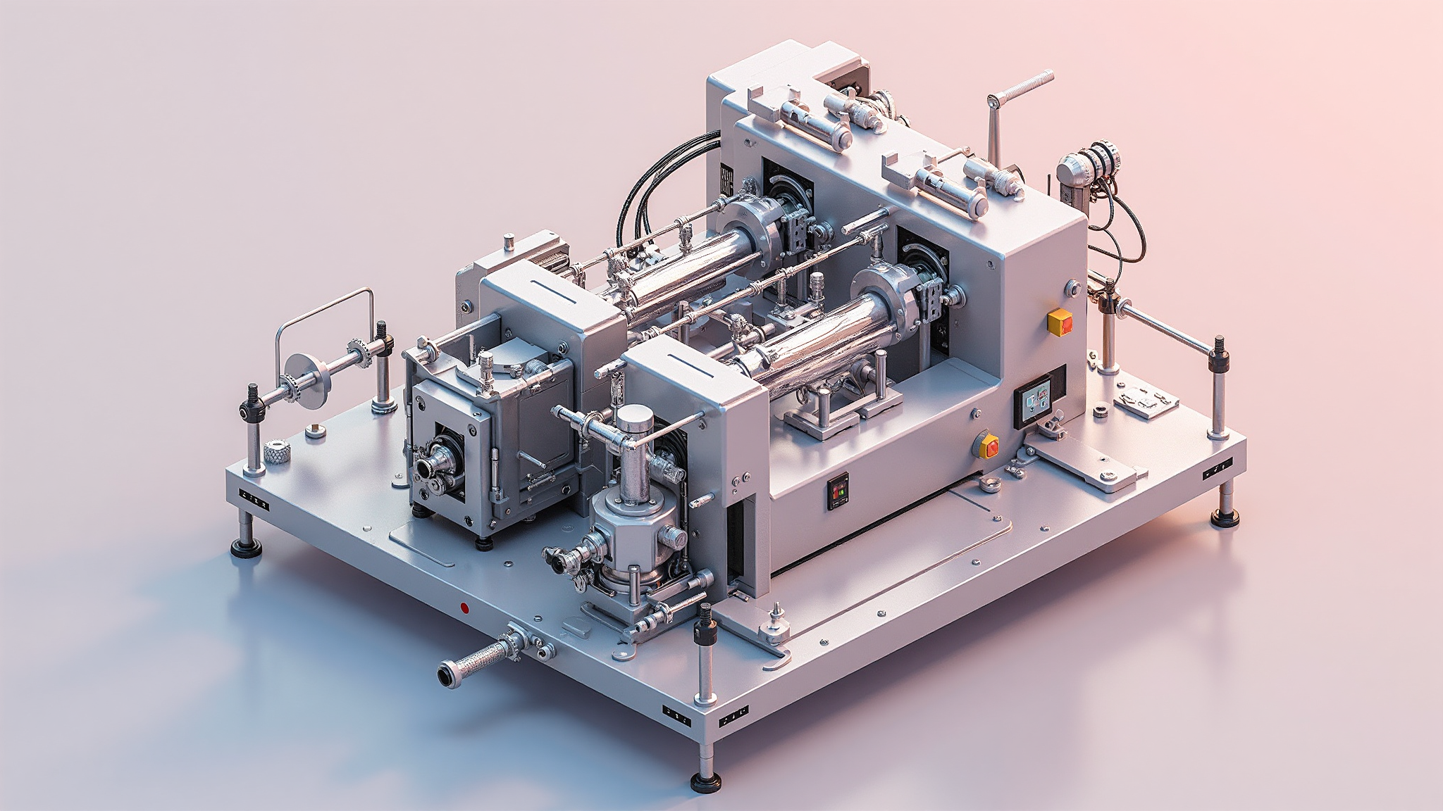 PM-6500 profile machining center workshop with long profiles