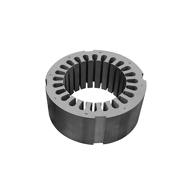 Machined stator and rotor parts