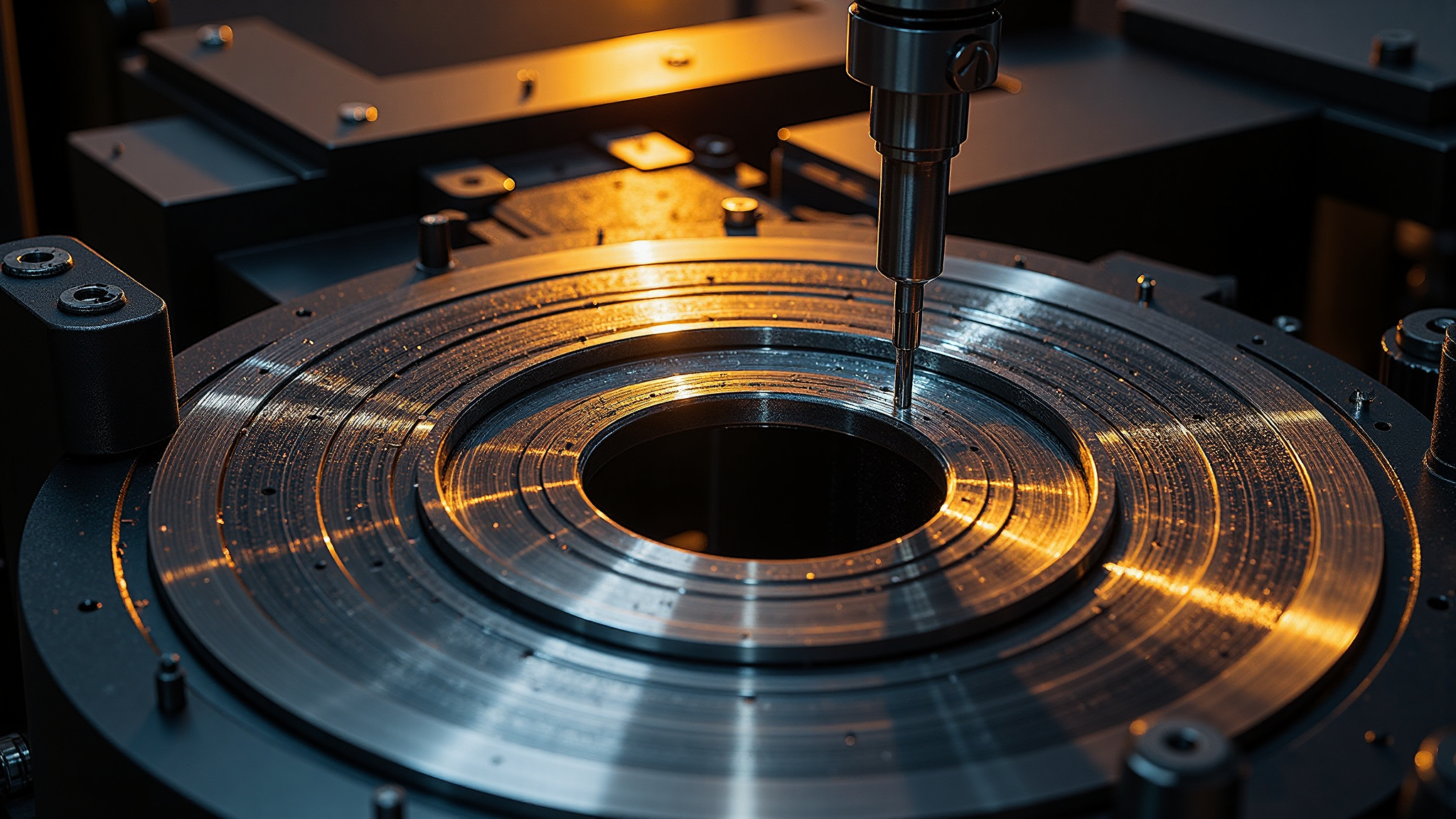 SP-1000 batch machining fixture station with dedicated clamping